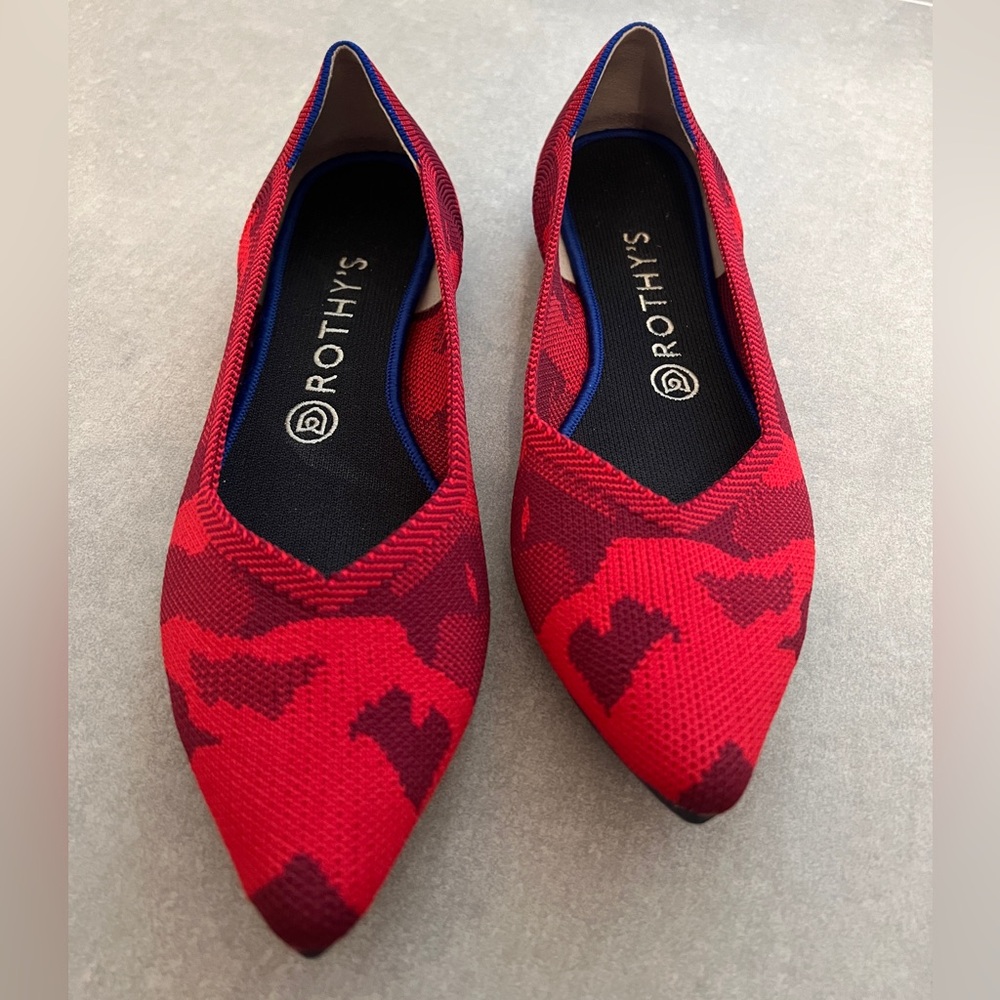 Rothy’s Original Point - Red Camo